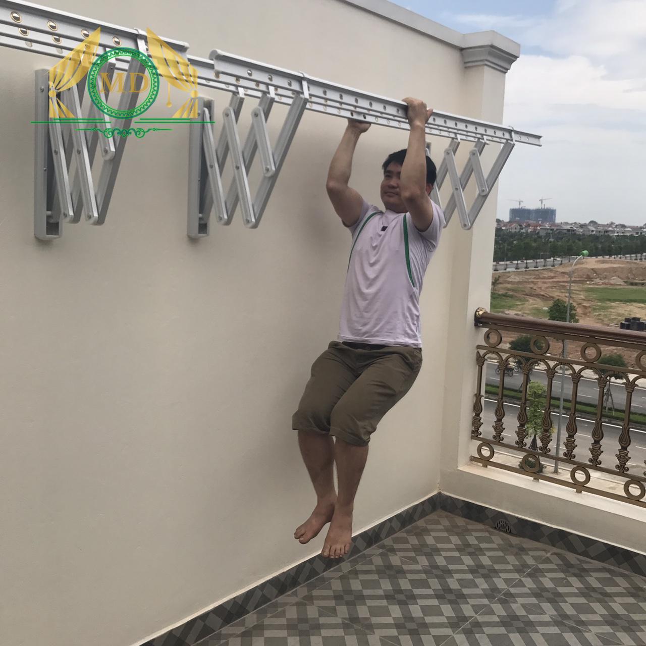 giàn phơi xếp ngang nhập khẩu